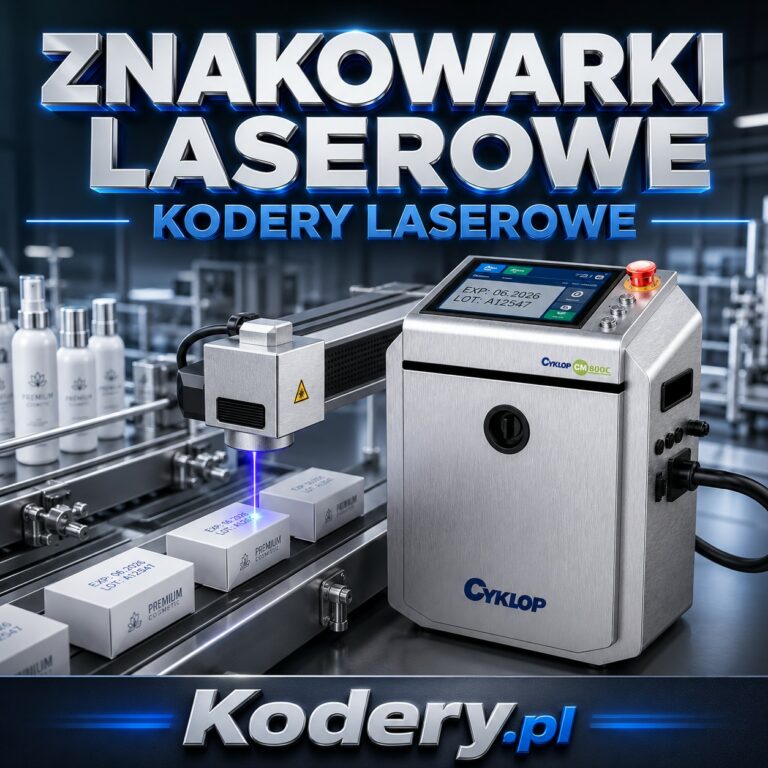 Znakowarki laserowe: kodery laserowe Cyklop Needham CM800